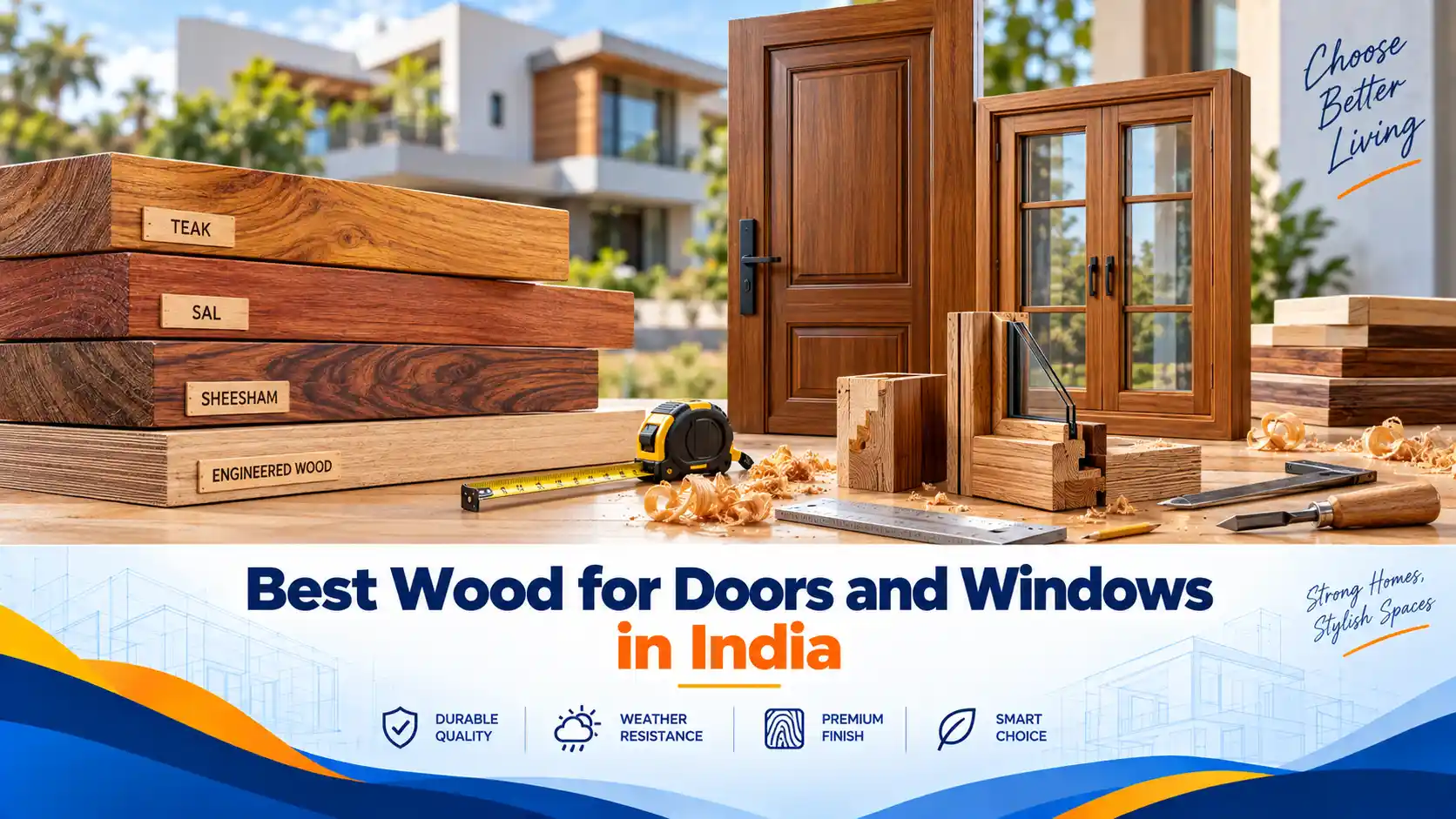 Best Wood for Doors and Windows in India: A Buying Guide